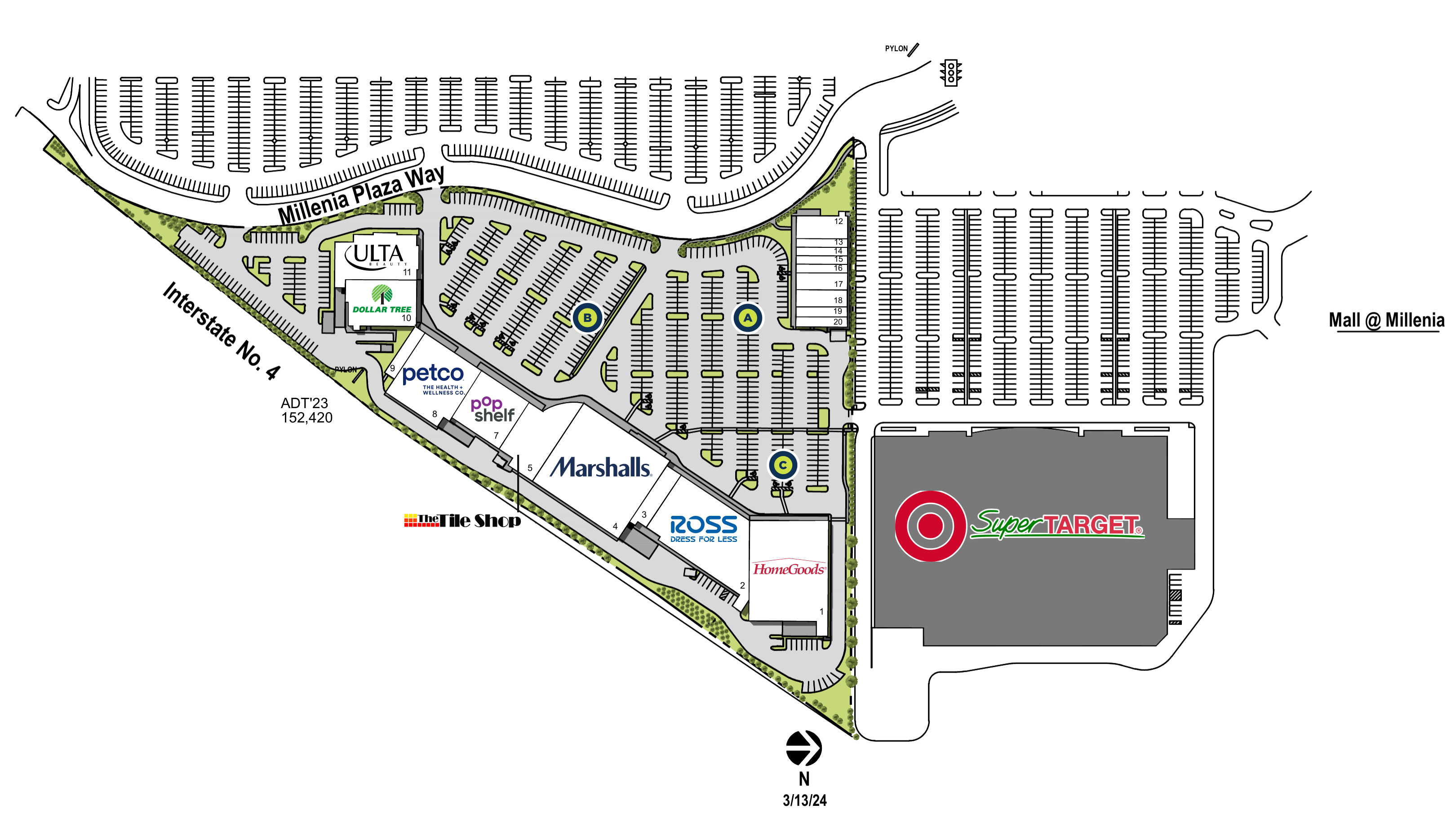 Ross millenia plaza hot sale