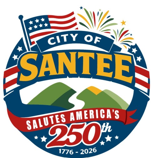 Santee Salutes America 250 (Graphic - Opens in an overlay)