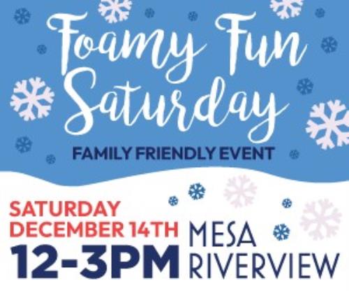 Foamy Fun Holiday Event (Graphic - Opens in an overlay)