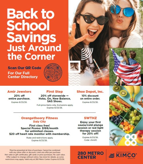 Back to School Savings Just Around the Corner (Graphic - Opens in an overlay)