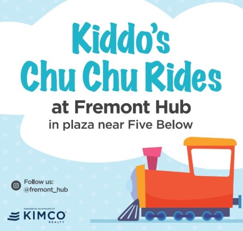 Fremont Hub - Friday Summer Train Rides (Graphic - Opens in an overlay)