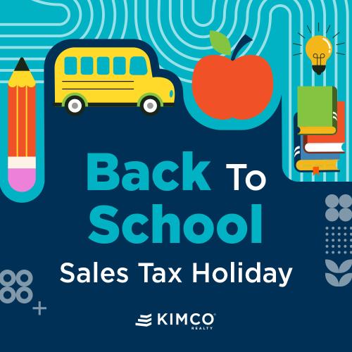 Back to School 2024 Sales Tax Holiday (Graphic - Opens in an overlay)