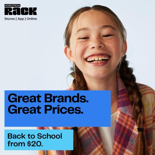 Back to School from $20 (Graphic - Opens in an overlay)