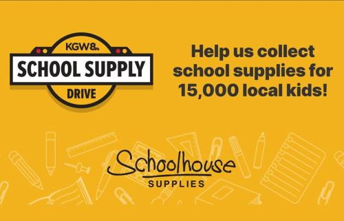 KGW8 School Supply Drive (Graphic - Opens in an overlay)
