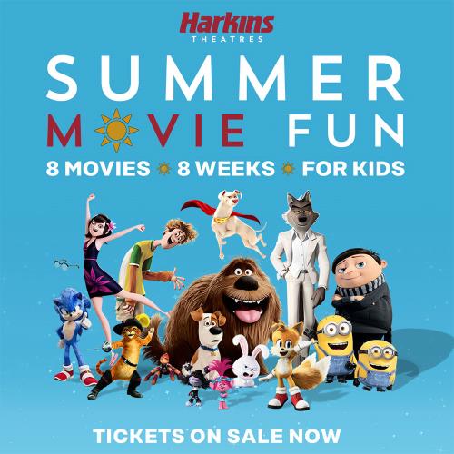 Christown 14 Harkins Theatres - Summer Movie Fun - TICKETS ON SALE NOW! (Graphic - Opens in an overlay)