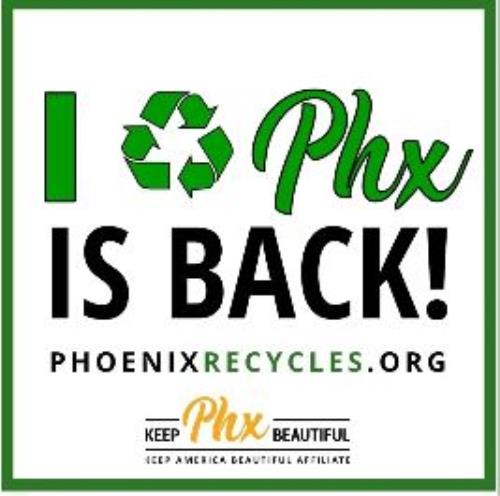 I Recycle Phoenix Event at Christown Spectrum (Graphic - Opens in an overlay)