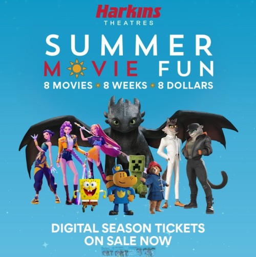 Harkins Summer Movie Fun Digital Season TicketsĀ (Graphic - Opens in an overlay)