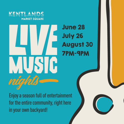 Kentlands Summer Concert Series (Graphic - Opens in an overlay)