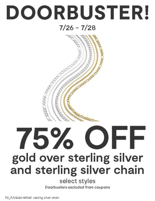 Jewelry Doorbusters at JCP (Graphic - Opens in an overlay)