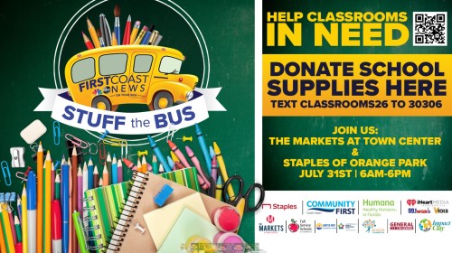 Stuff the Bus 2026 - Save the Date (Graphic - Opens in an overlay)